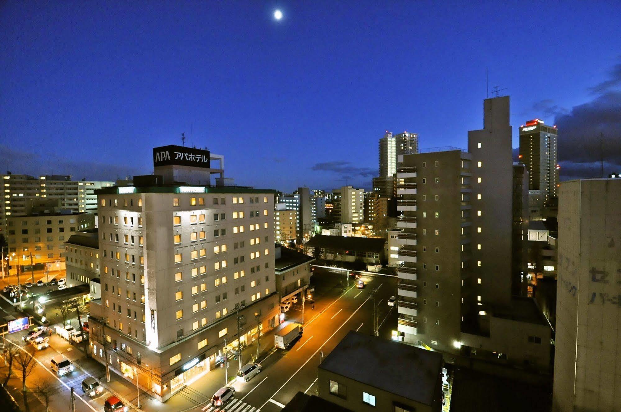 Apa Hotel Sapporo Susukino Eki Minami Exteriér fotografie
